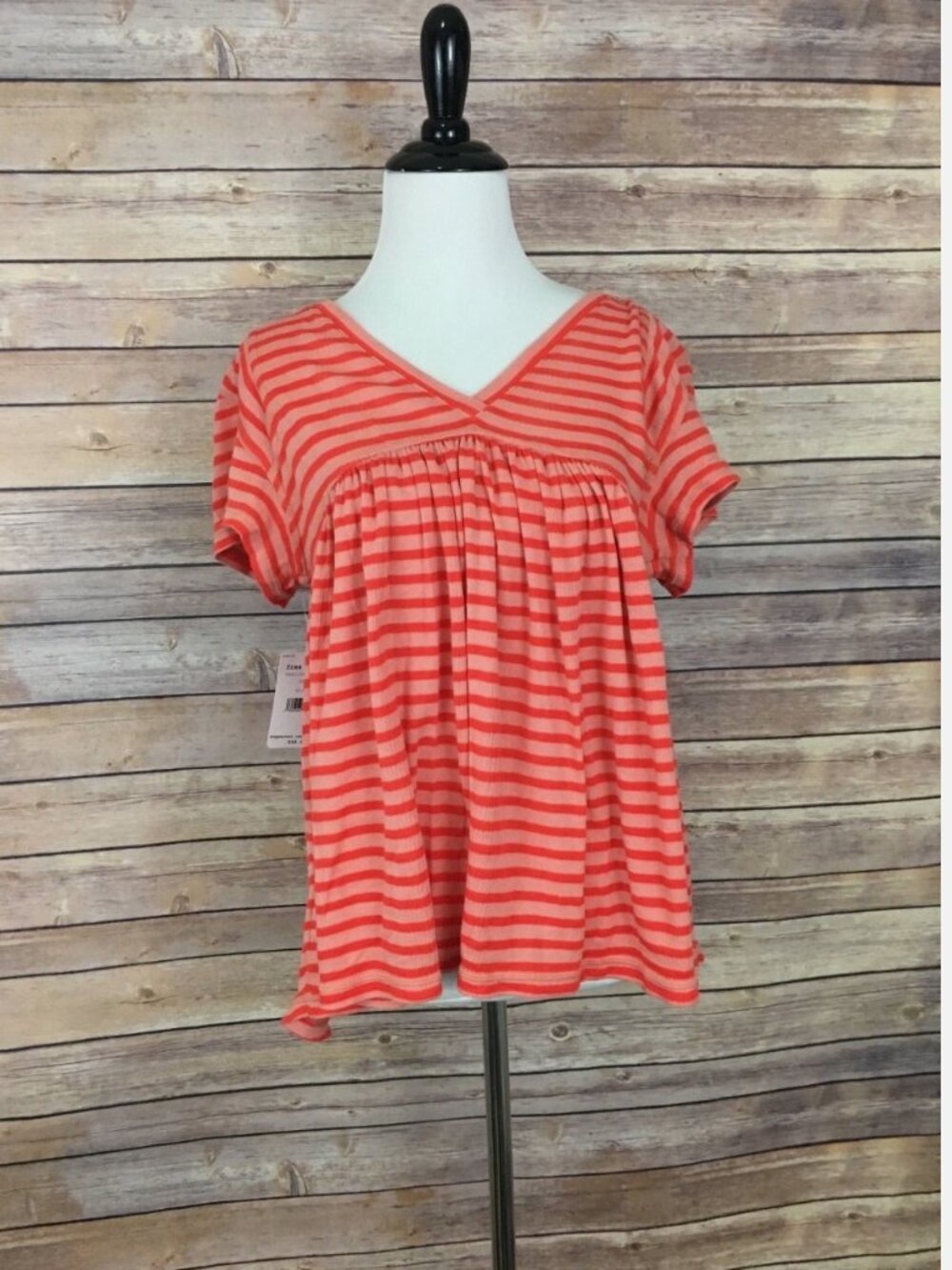 NWT Free People JoJo Striped Top SMALL - Picture 1 of 3